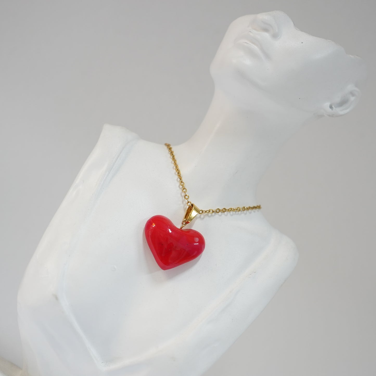 Collar Heart Rojo