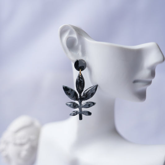 Aretes Hoja Majestuosa