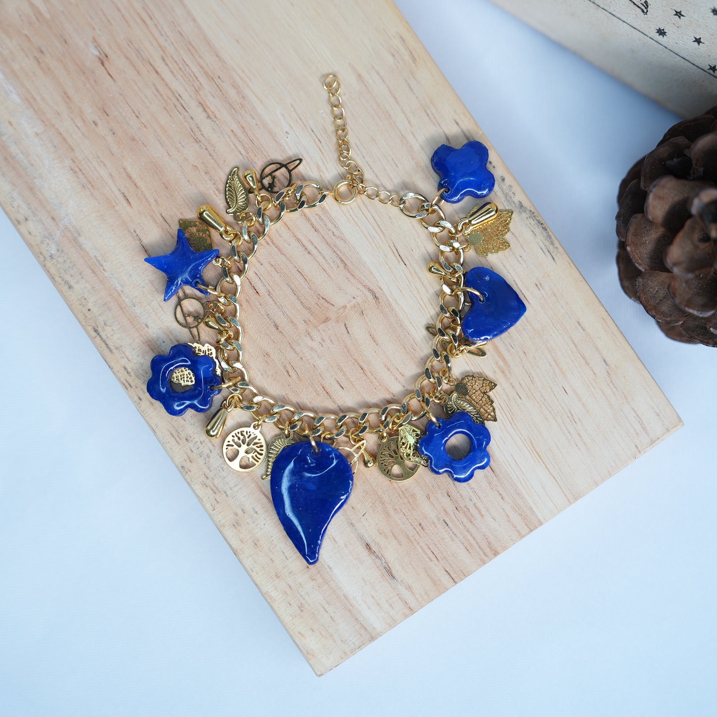 Pulsera Shine Azul Profundo