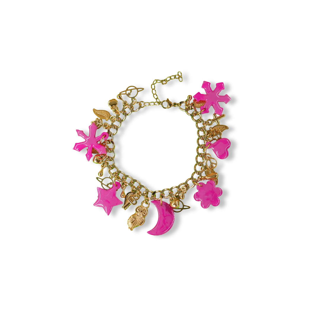 Pulsera Shine Rosa Pastel