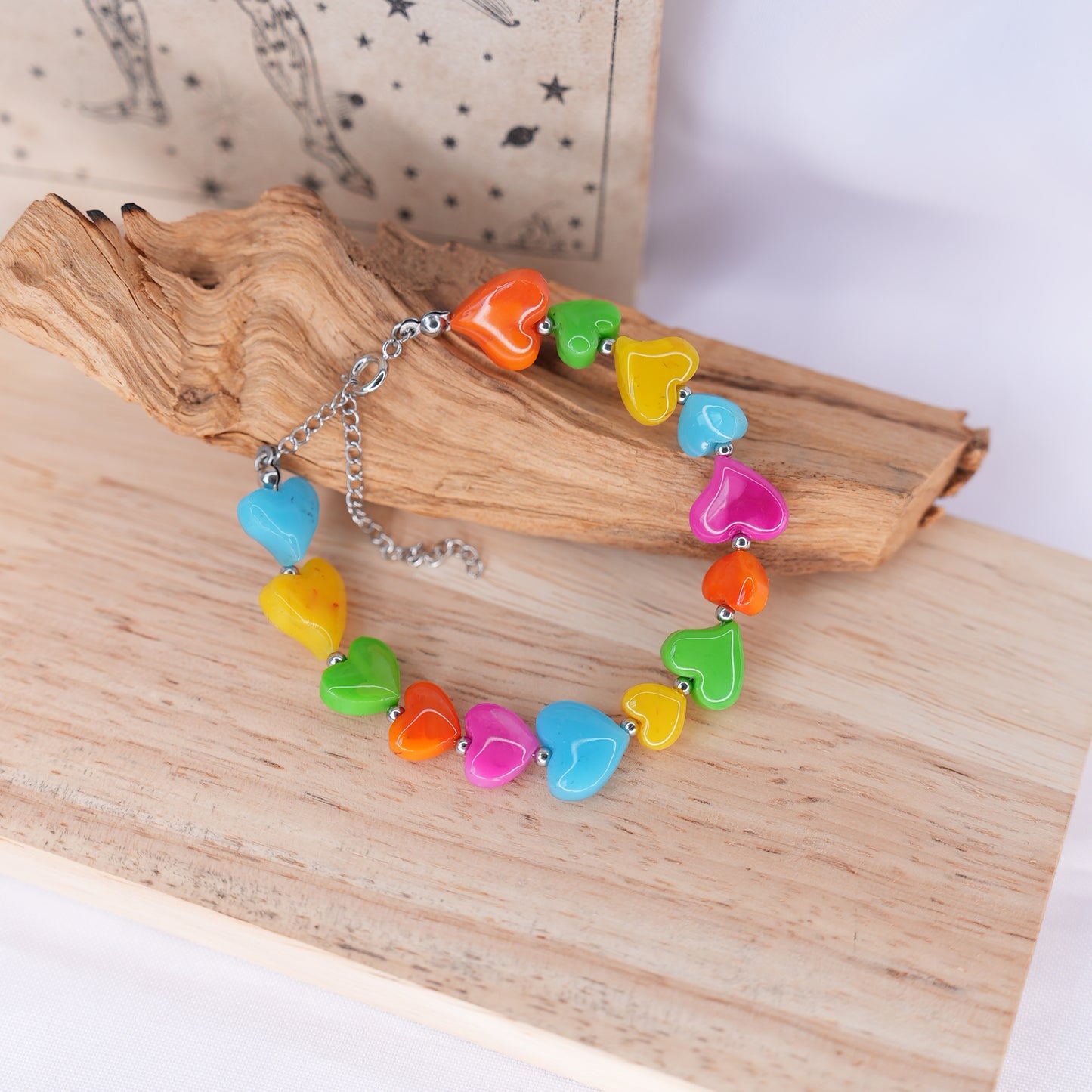 Pulsera Corazón Astral Alegre