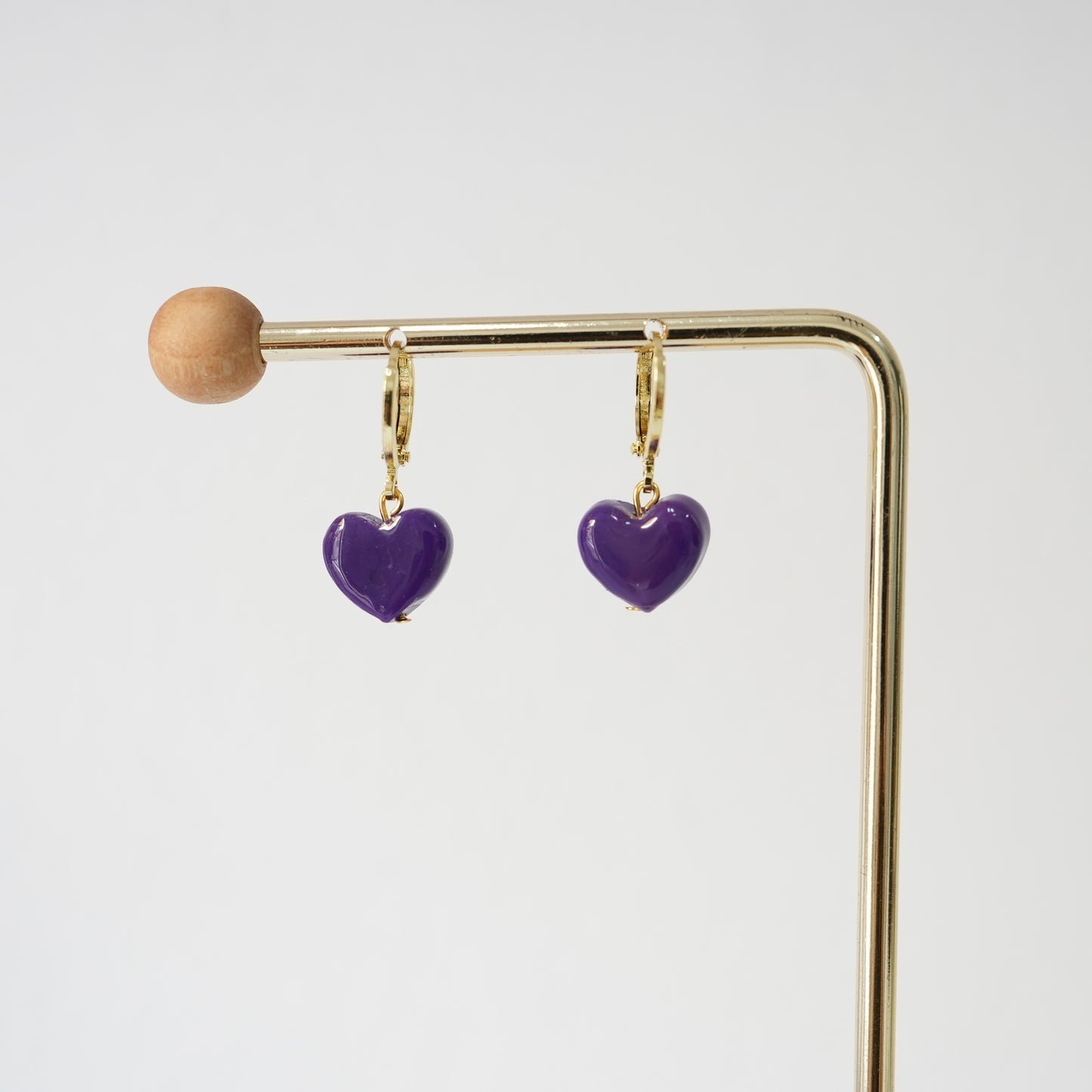 Set Corazón Morado
