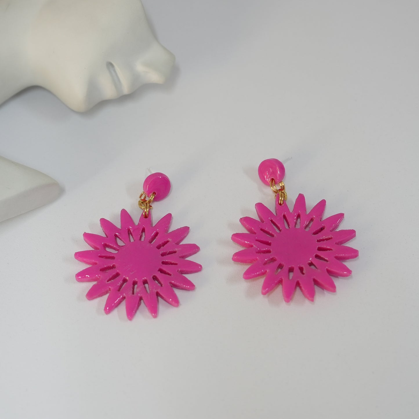 Maxi Aretes Girasol