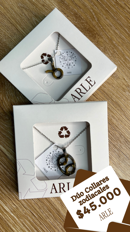 PROMO DÚO COLLARES ZODIACALES