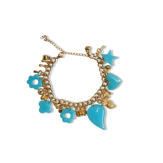 Pulsera Shine Azul Turquesa