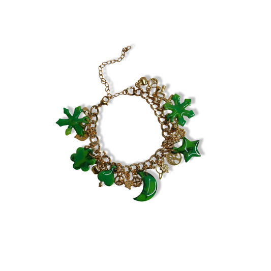 Pulsera Shine Verde Natural