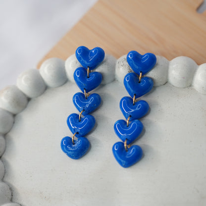 Aretes Latido Estelar Lluvia Corazón