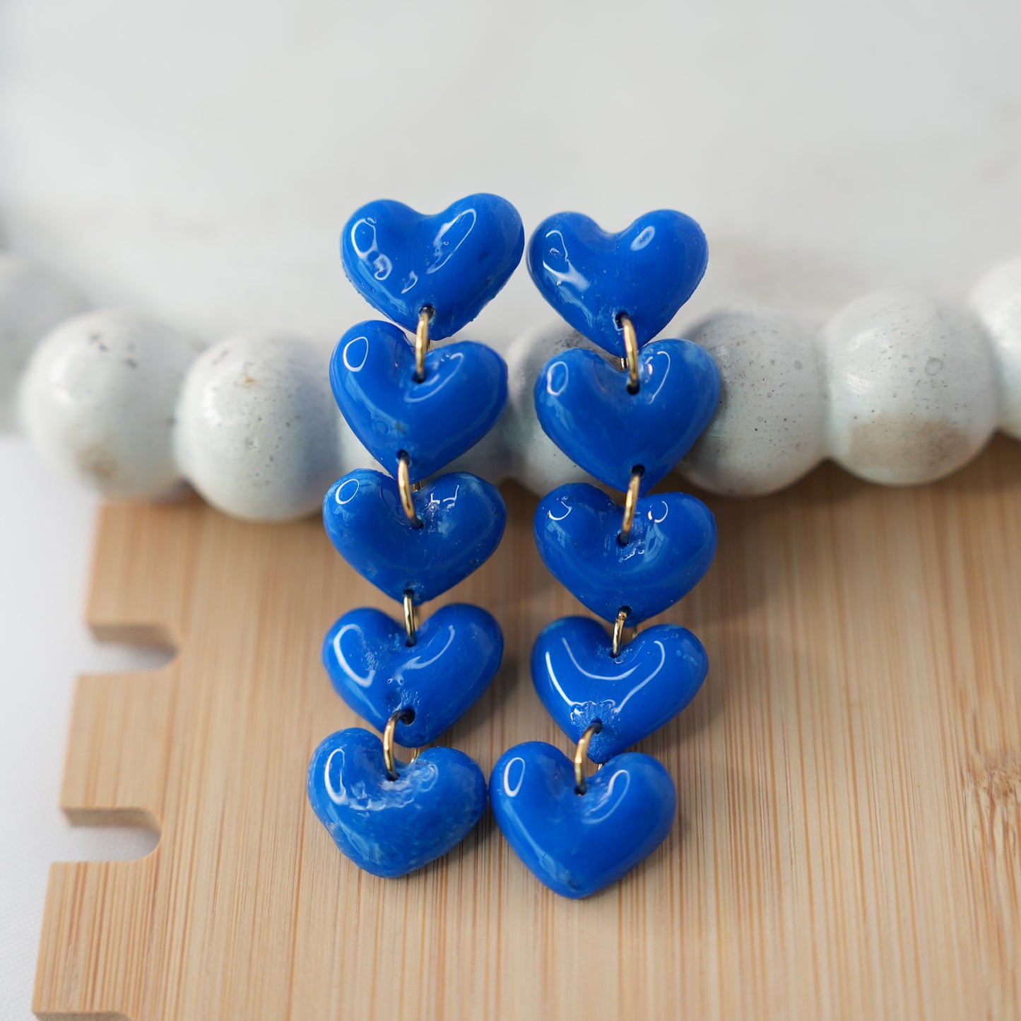 Aretes Latido Estelar Lluvia Corazón