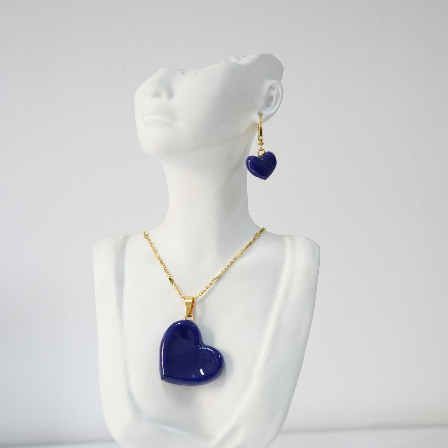 Set Corazón Azul Navy