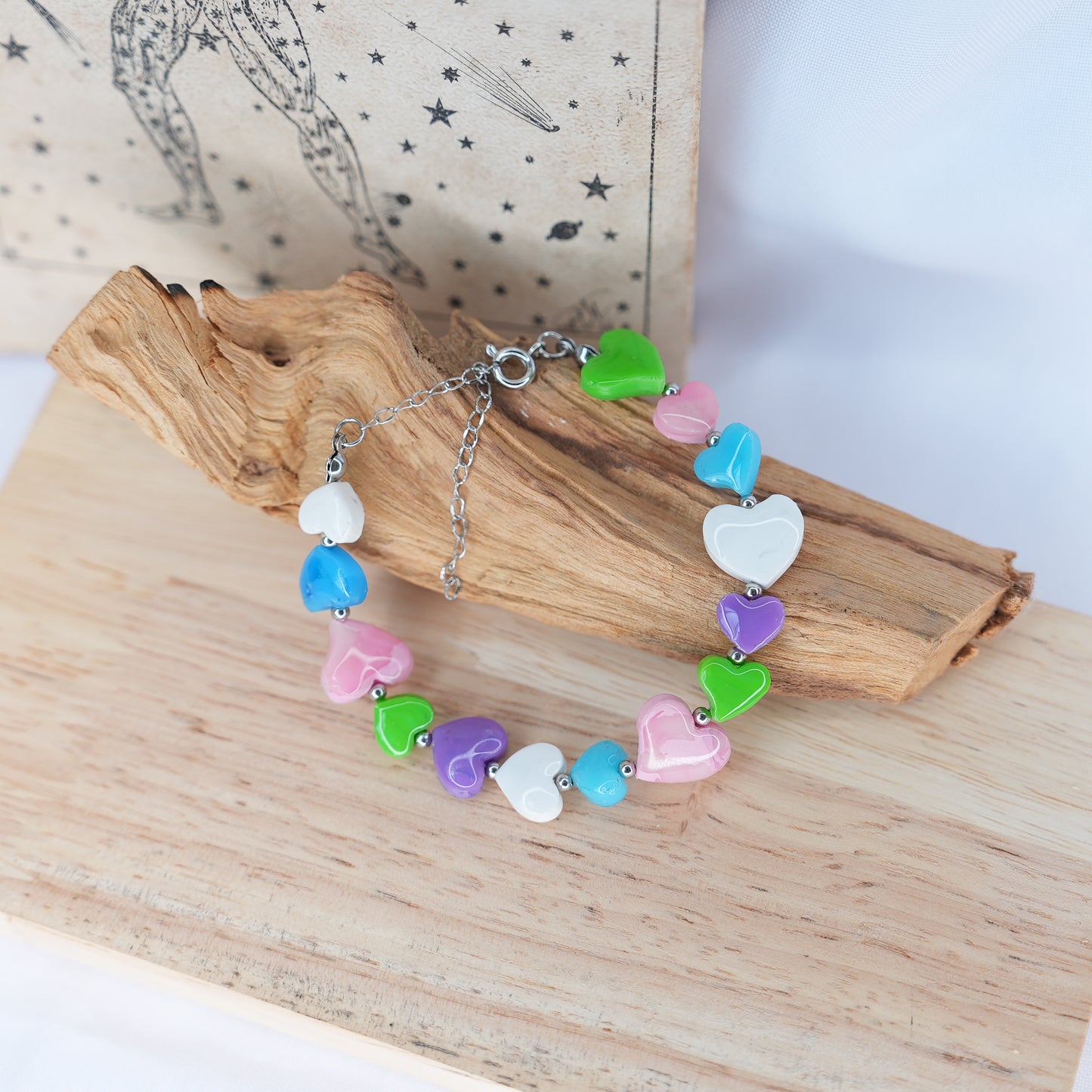 Pulsera Corazón Astral Sutil