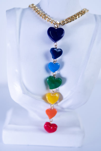 Set 7 chakras corazón