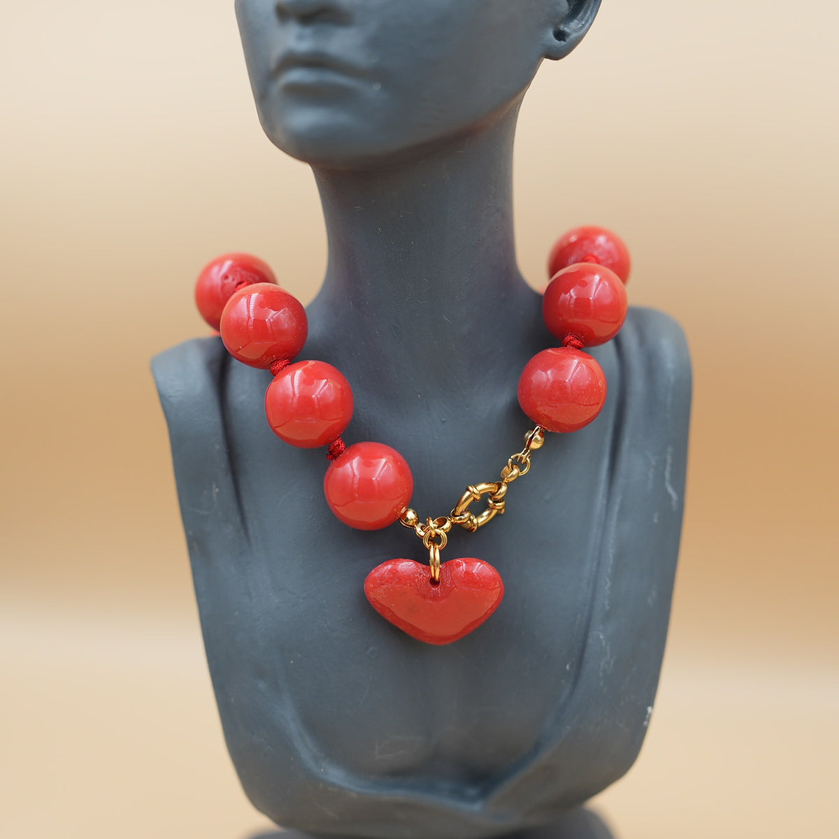 Collar Chicle rojo