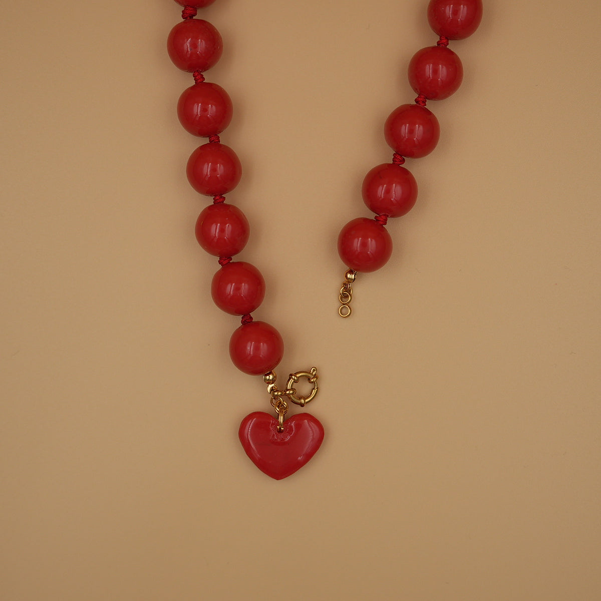 Collar Chicle rojo
