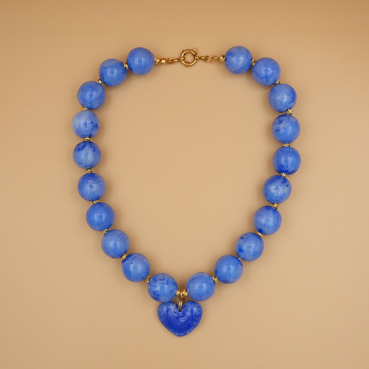 Collar Chicle celeste
