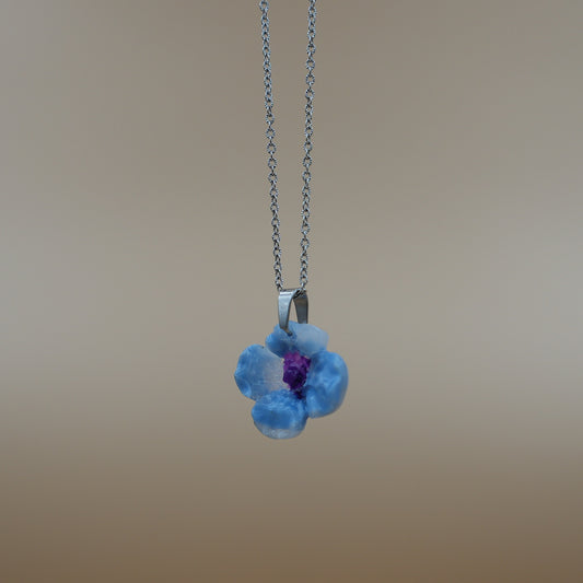 Collar Flor Hortensia