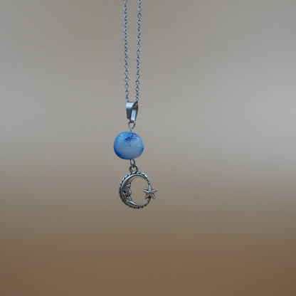 Collar Luna perlada