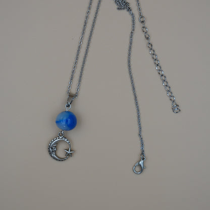 Collar Luna perlada