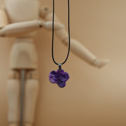 Collar Orquídea Morada