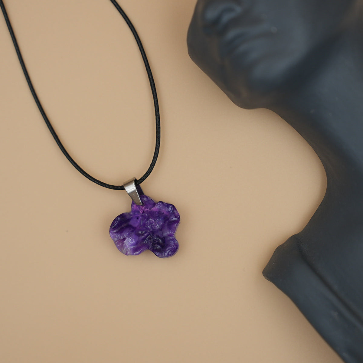 Collar Orquídea Morada