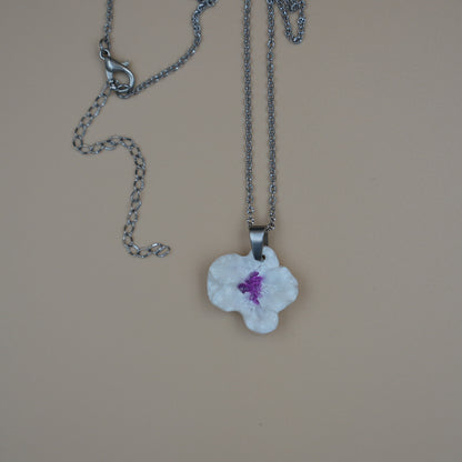 Collar Orquídea Blanca