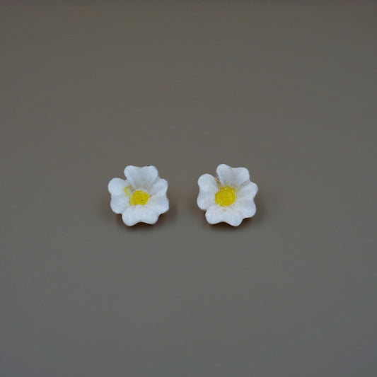 Aretes Jazmín Blanco