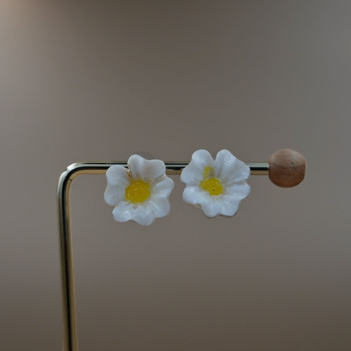 Aretes Jazmín Blanco