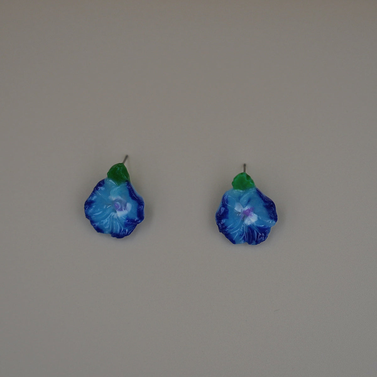 Aretes Amapola Azul