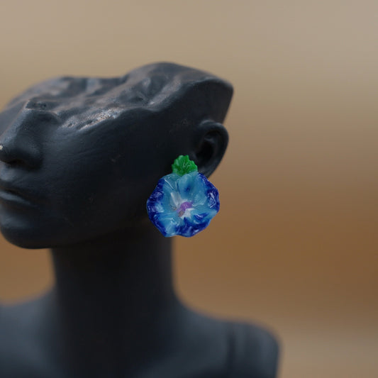Aretes Amapola Azul