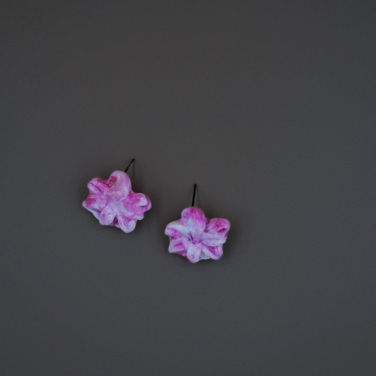 Aretes Lirio/Azucena Rosa