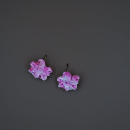 Aretes Lirio/Azucena Rosa
