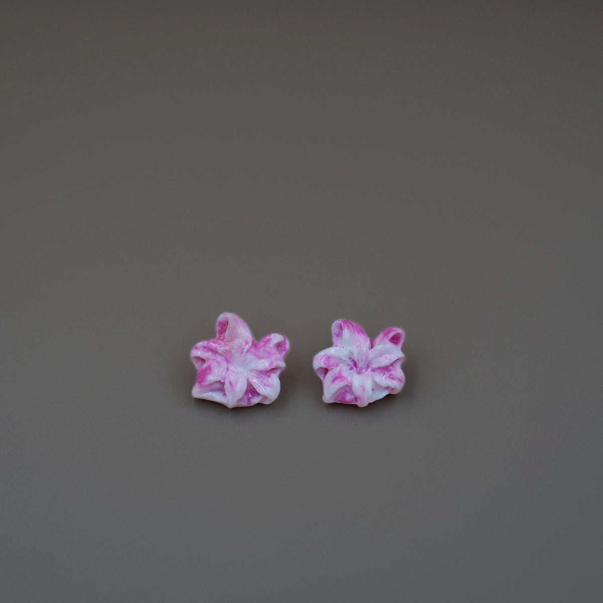 Aretes Lirio/Azucena Rosa