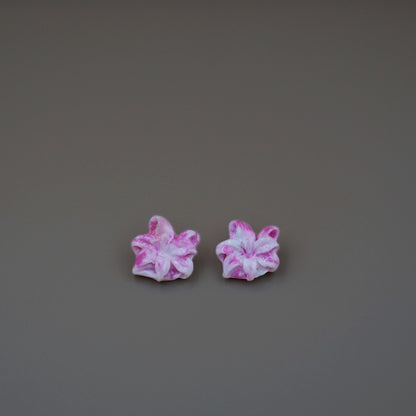 Aretes Lirio/Azucena Rosa