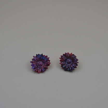 Aretes Dalia Morada
