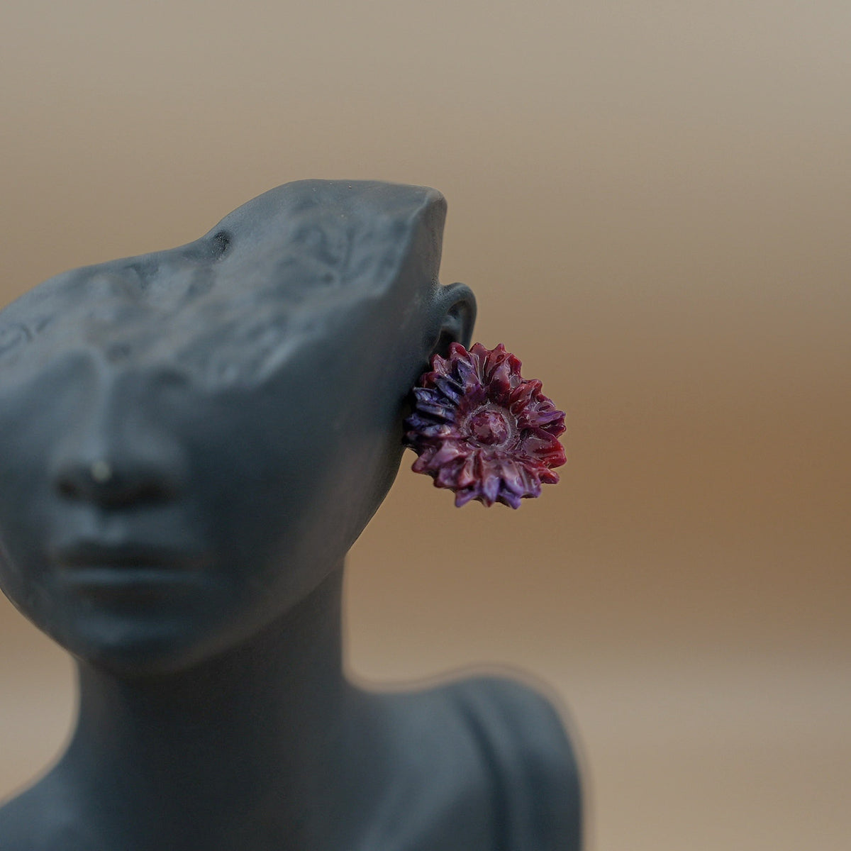 Aretes Dalia Morada