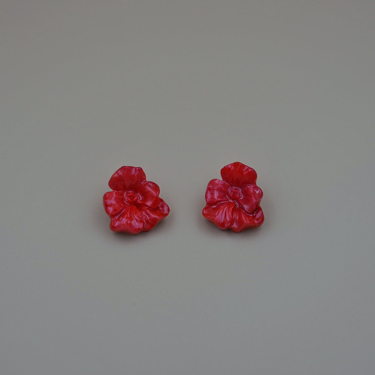 Aretes Flor de Jamaica