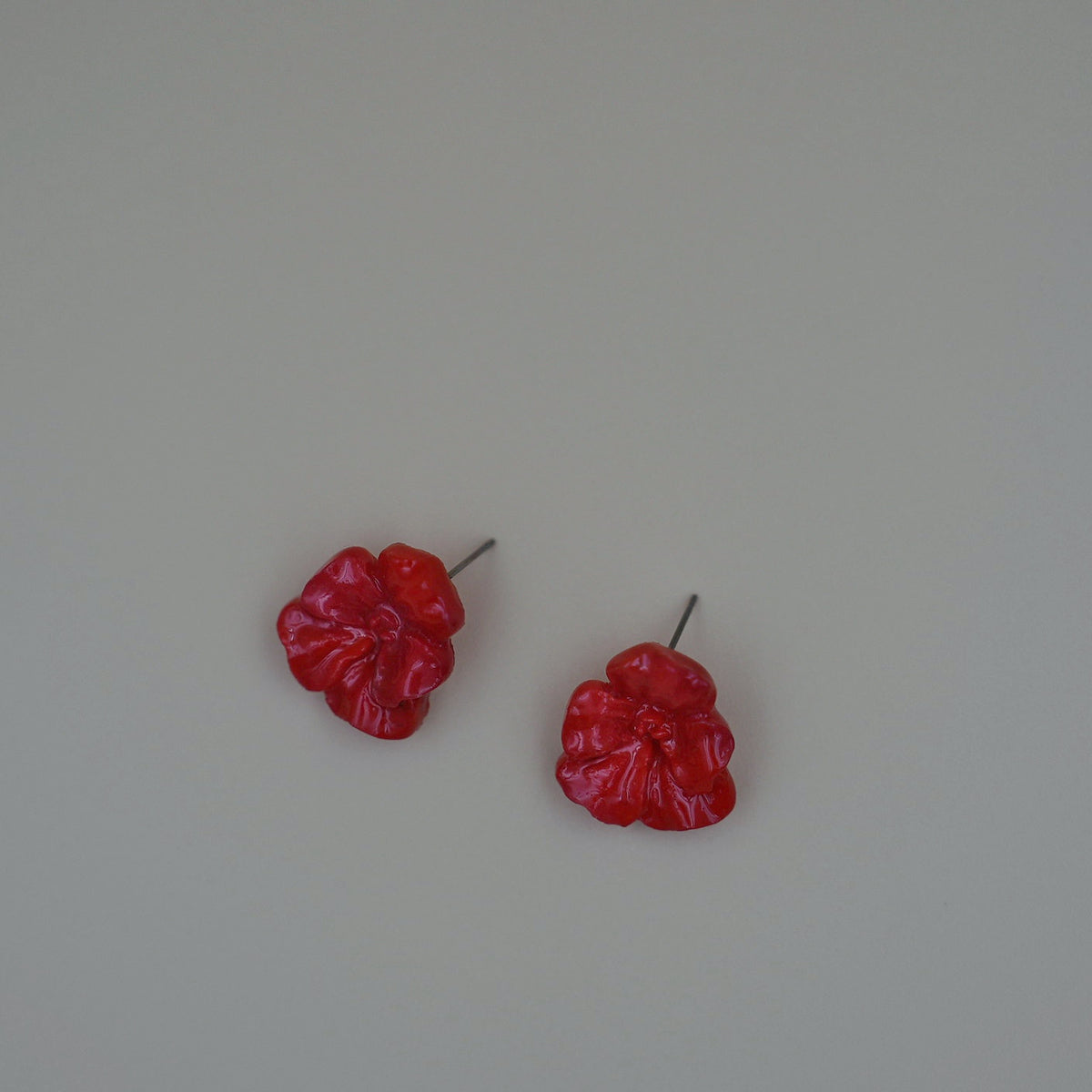 Aretes Flor de Jamaica