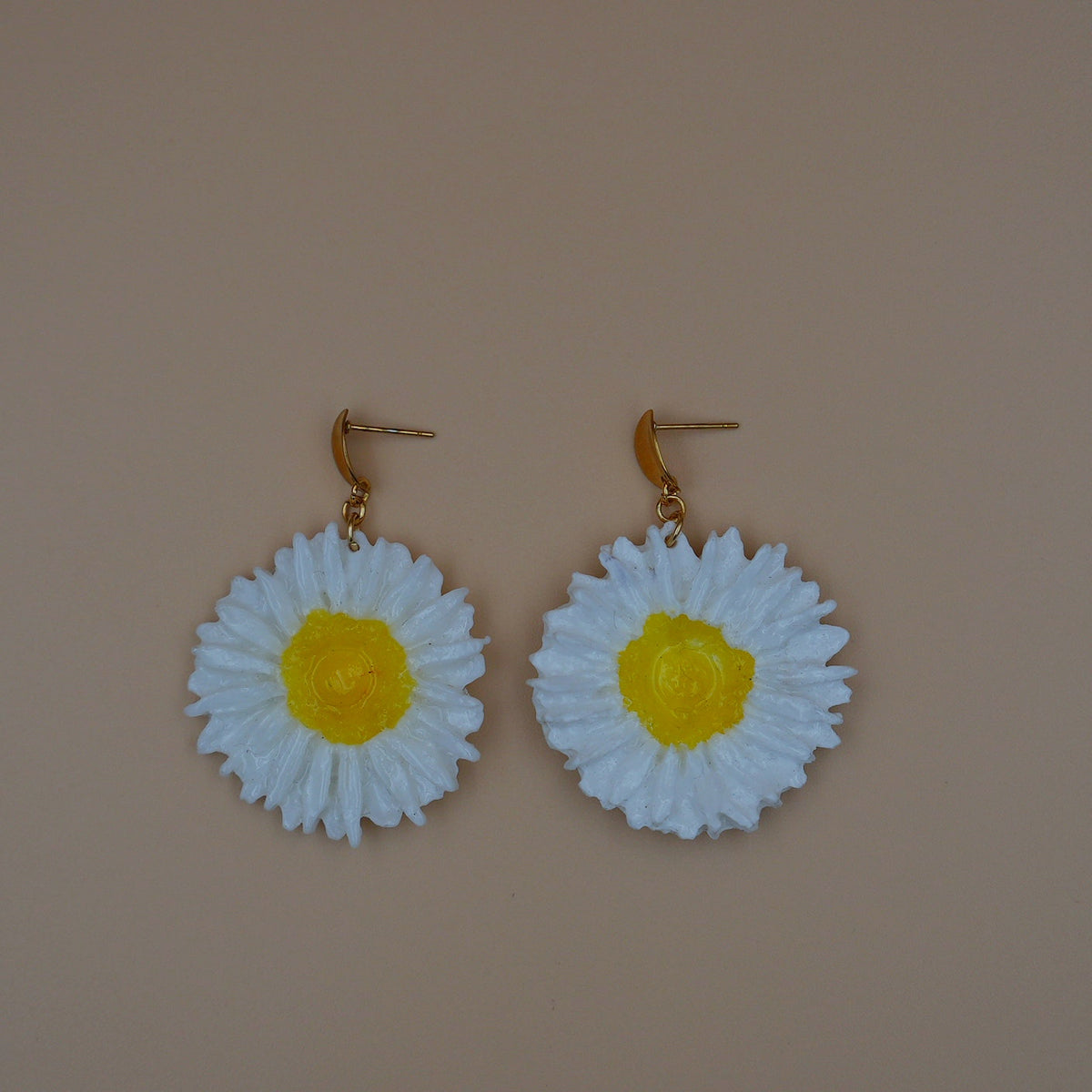 Aretes Flor Margarita