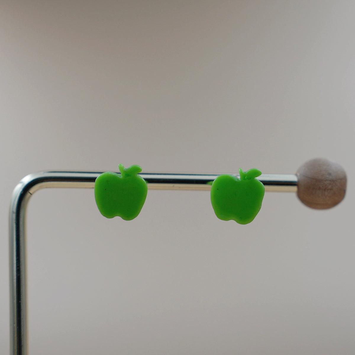 Aretes Manzana Verde