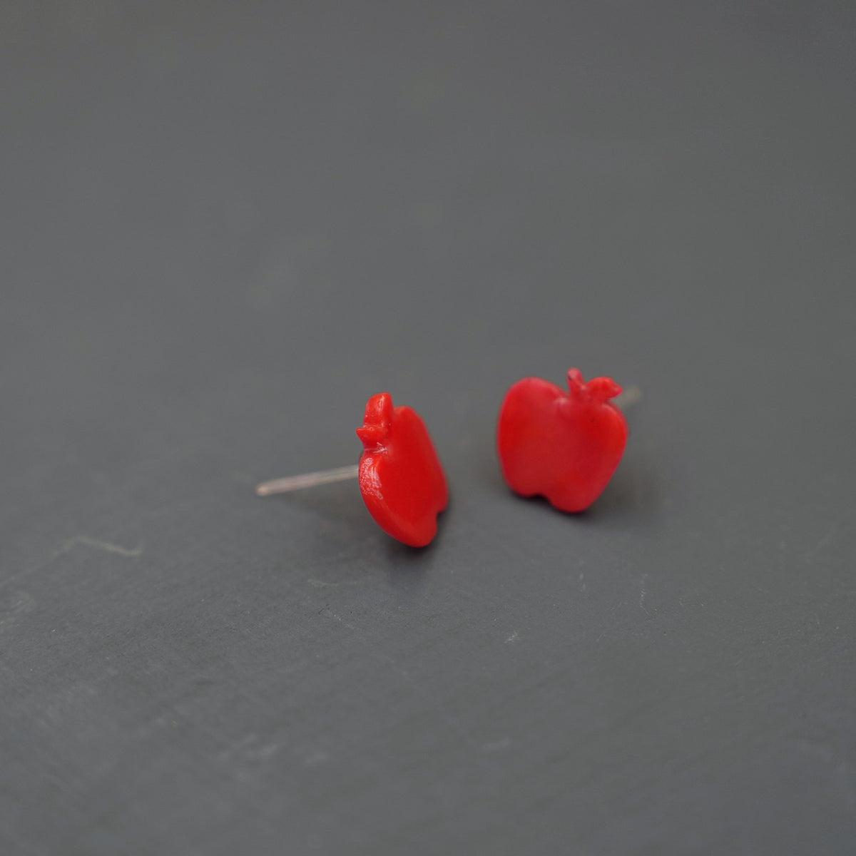 Aretes Manzana Roja