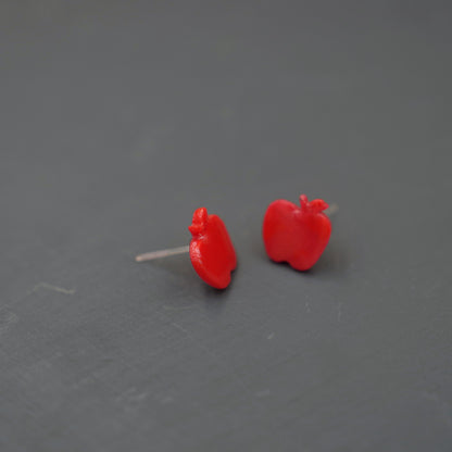 Aretes Manzana Roja