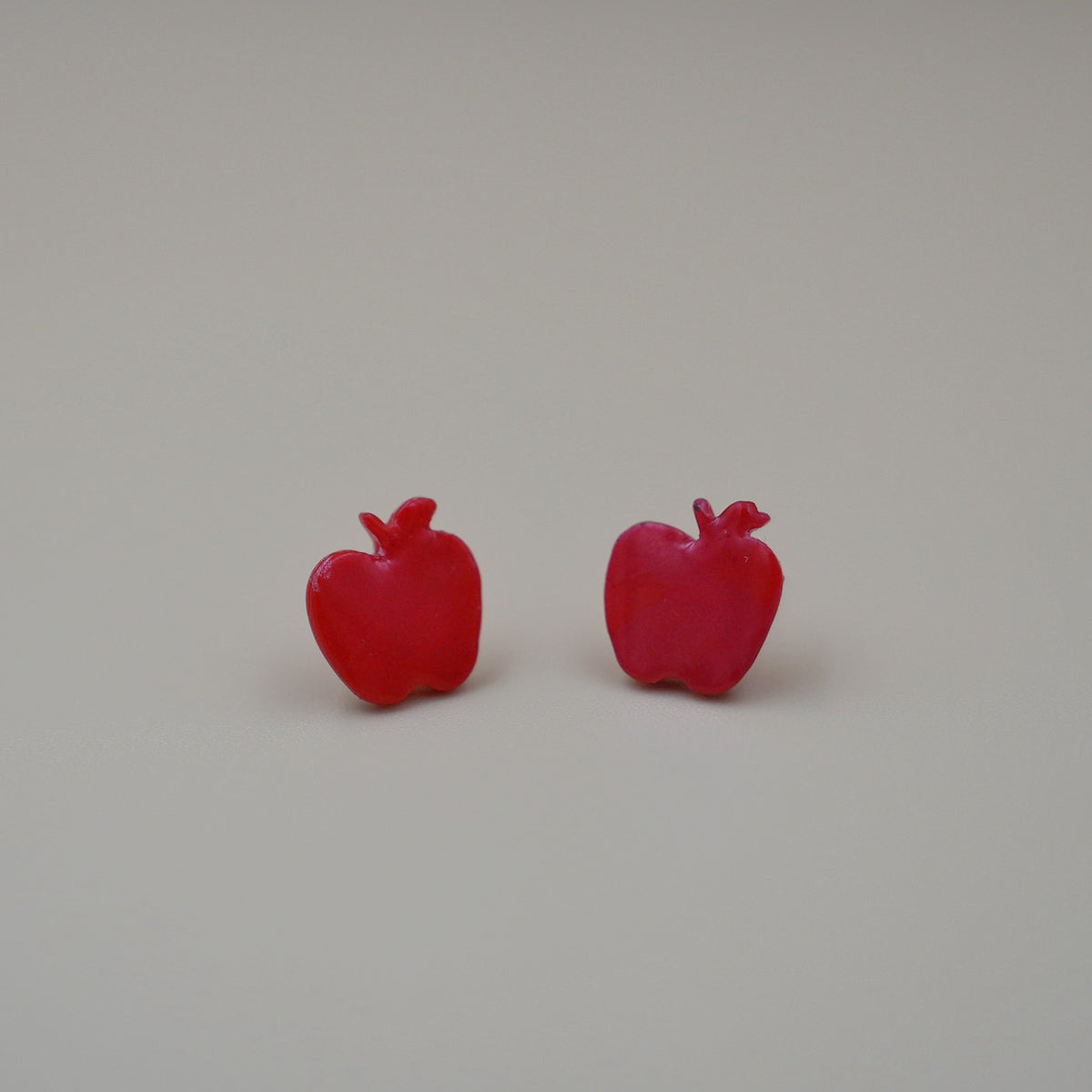 Aretes Manzana Roja