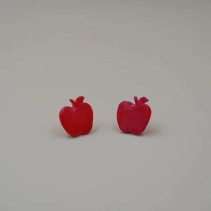 Aretes Manzana Roja