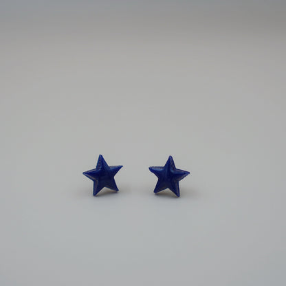 Aretes Estrellas Azules