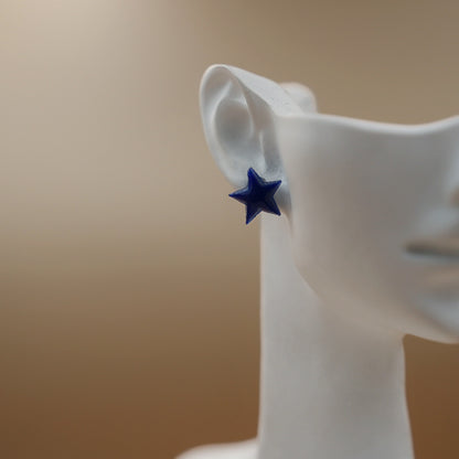 Aretes Estrellas Azules