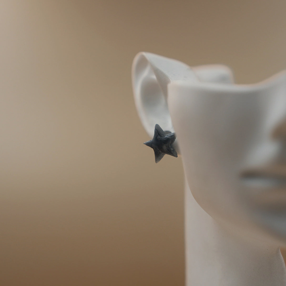 Aretes Estrellas Gris