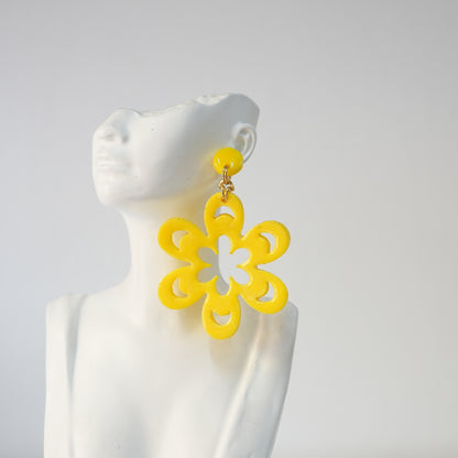 Maxi Aretes Flor de Cerezo