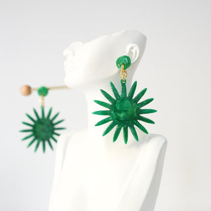 Maxi Aretes Flor Gerbera