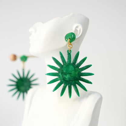 Maxi Aretes Flor Gerbera