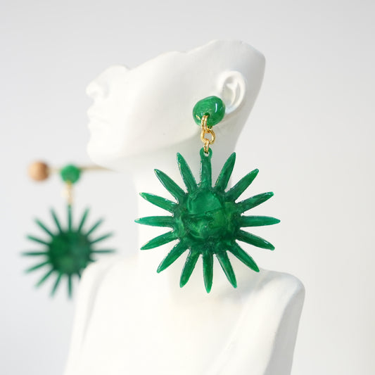 Maxi Aretes Flor Gerbera