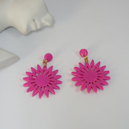 Maxi Aretes Girasol